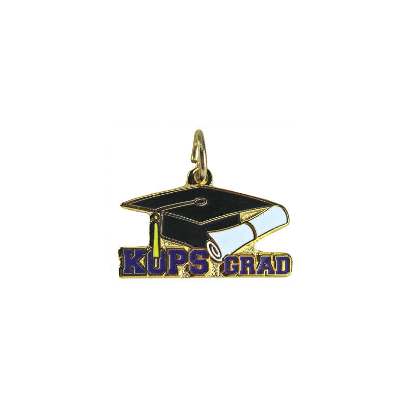 KOPS Grad Hat and Diploma Charm