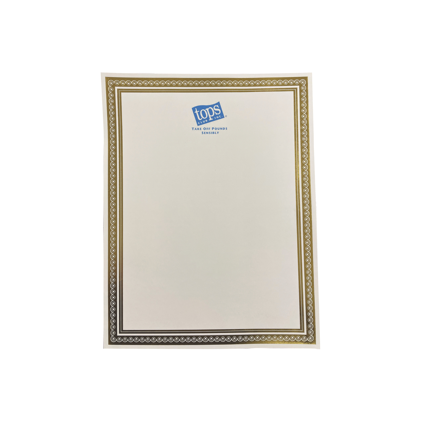 Gold Foil Certificates