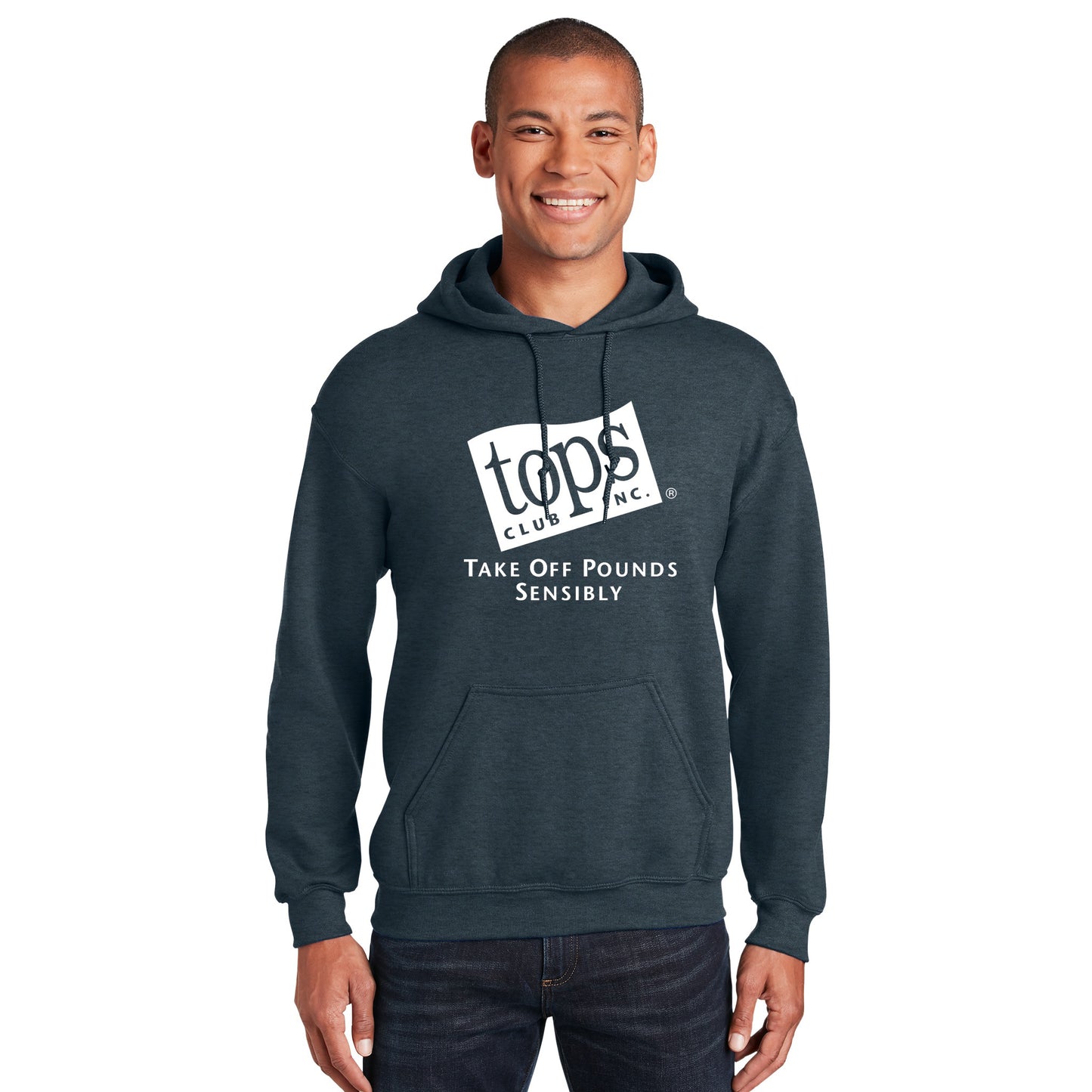 TOPS Large Logo Classic Hooded Sweatshirt