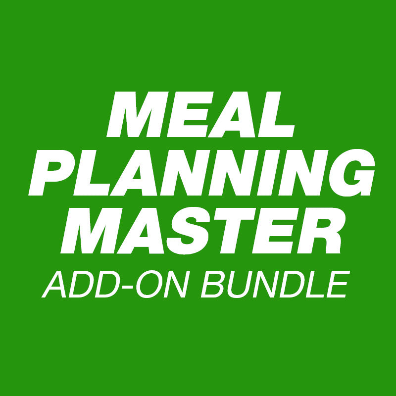 Meal Planning Master Bundle