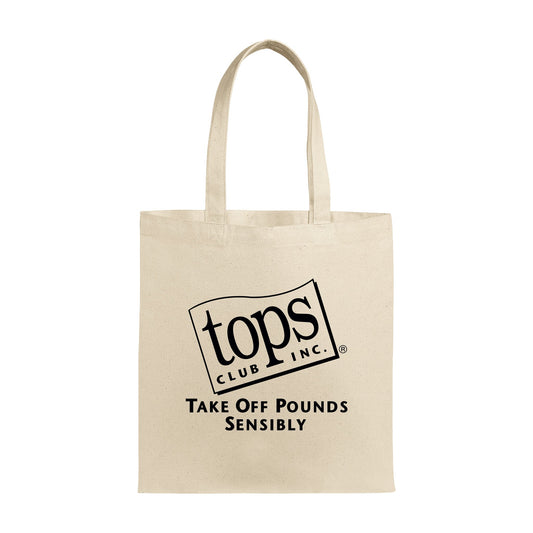 TOPS Classic Canvas Tote Bag