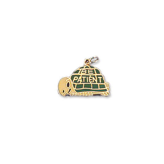 Be Patient Turtle Charm