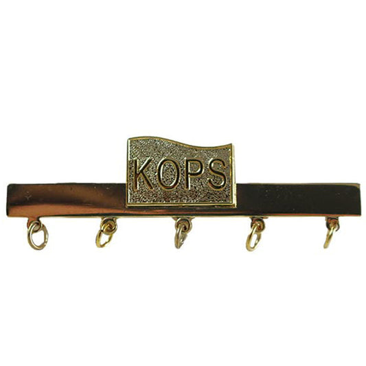 KOPS Gold Charm Holder Pin