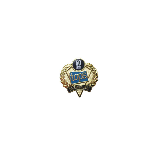 TOPS Member 60 Years Pin