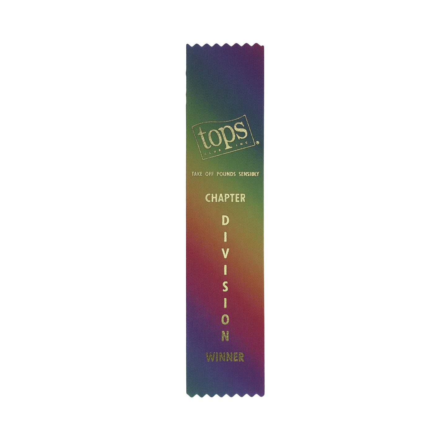 Chapter Division Winner Ribbons