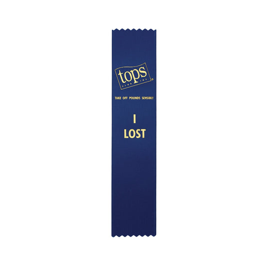 "I Lost" Blue Ribbons