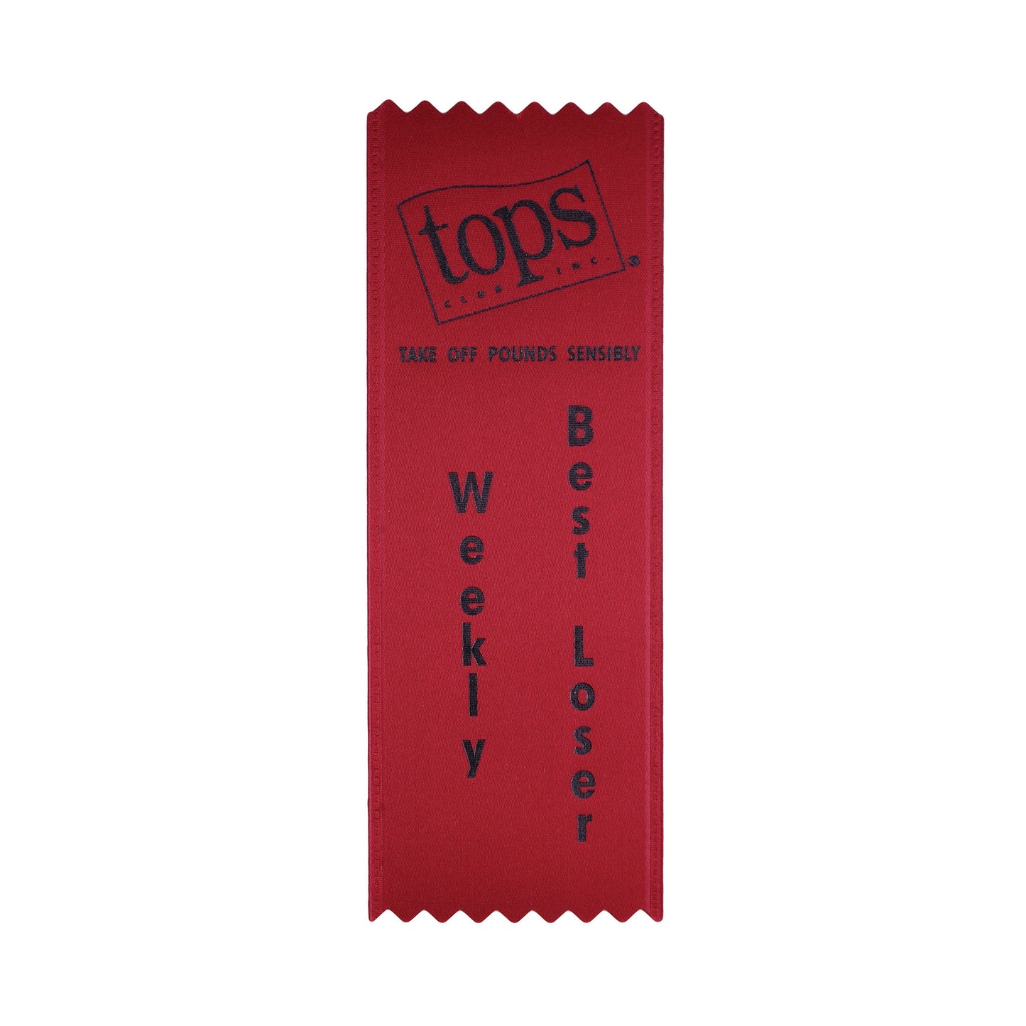 Weekly Best Loser Red Ribbon