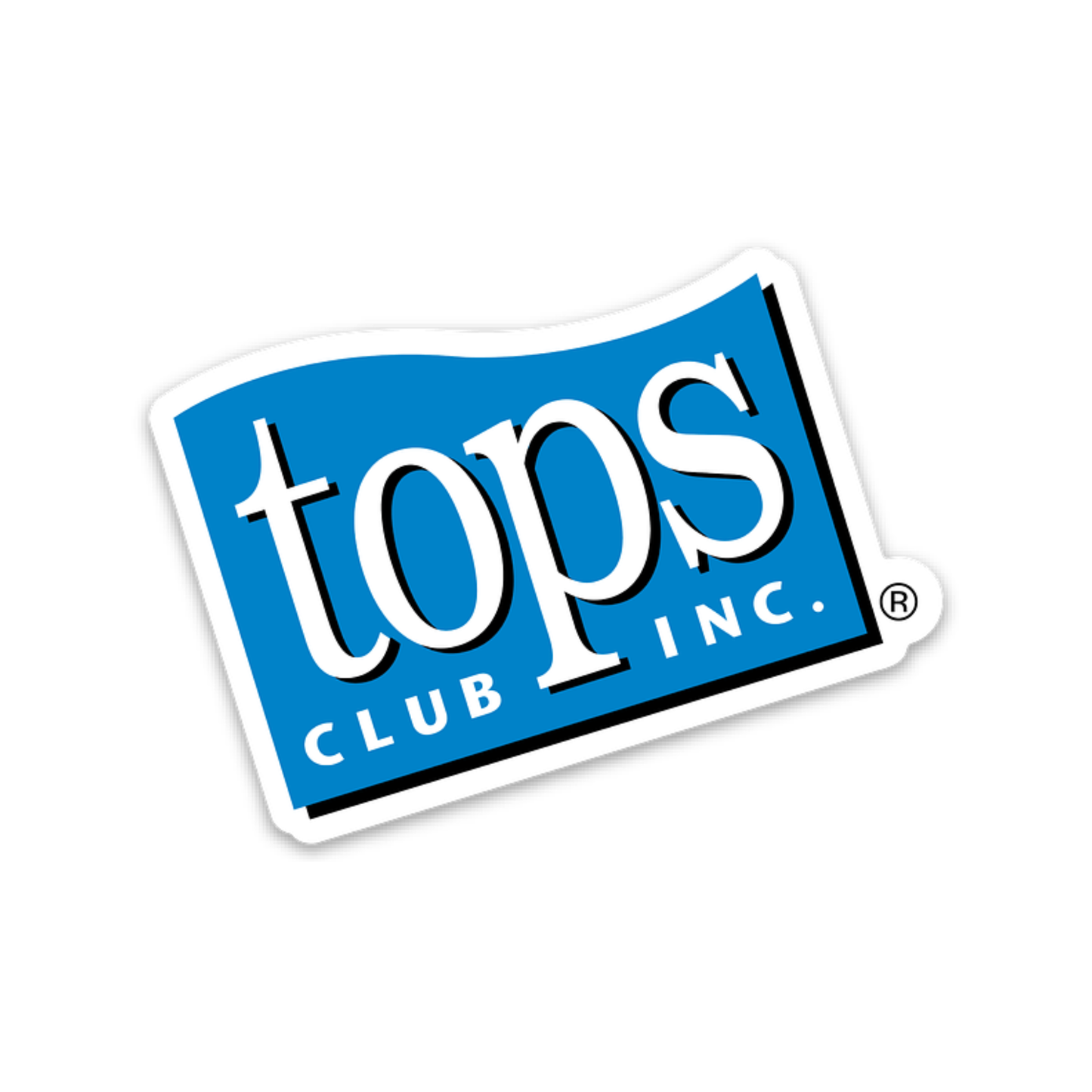 TOPS Flag Sticker