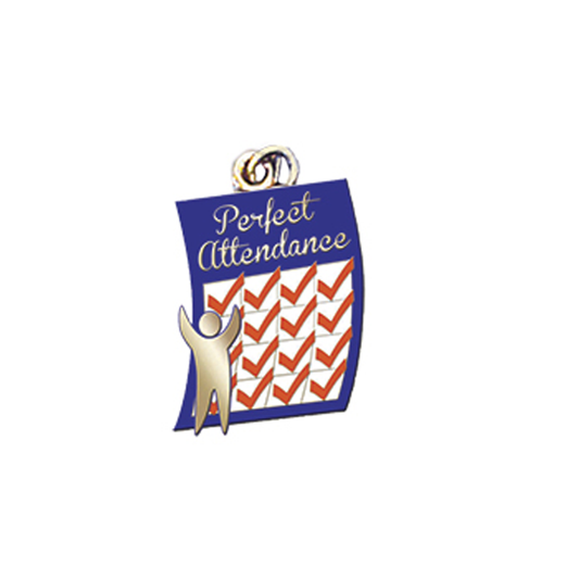 Perfect Attendance Charm