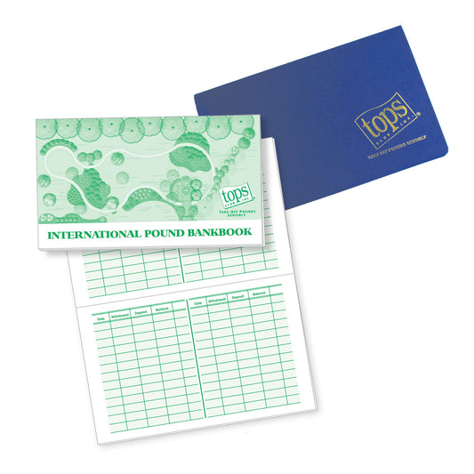 International Pound Bankbook and Cover