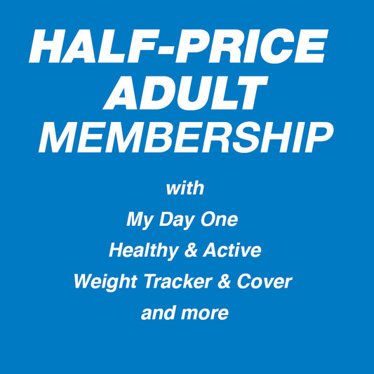 Half-price Adult Membership