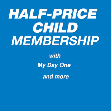 Half-Price Child Membership