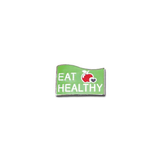 Eat Healthy Apple Pin