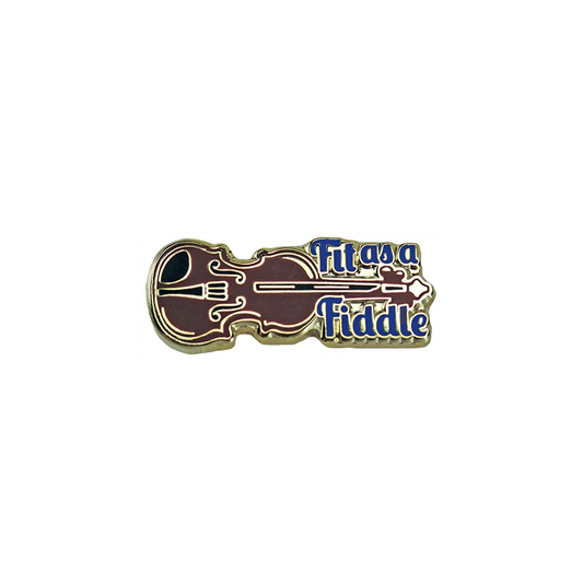 Fit as a Fiddle Pin