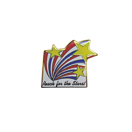 Reach for the Stars Pin