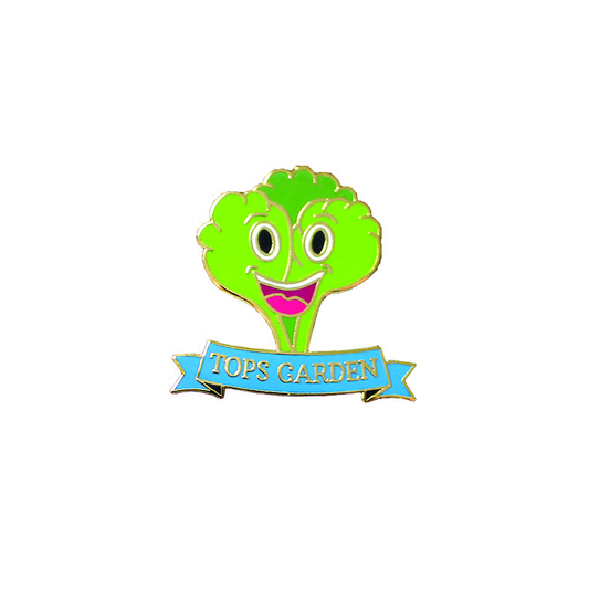 TOPS Garden Broccoli Pin